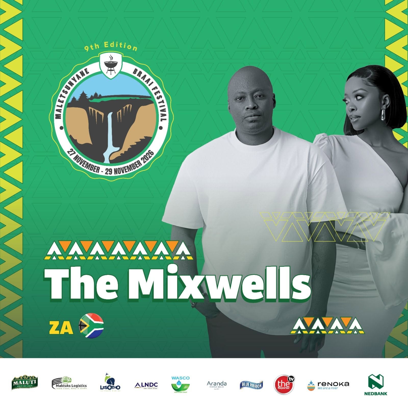 The Mixwells Are Coming to Maletsunyane!